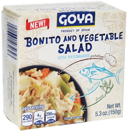 Goya Bonito and Vegetable Salad  (Russian Style) 5.3 oz